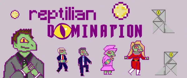 Cover for Reptilian Domination
